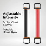 Profession Expander Resistance Bands Workout Chest Muscle Crossfit Resistance Band Can Removable Latex Tube Spring Exerciser