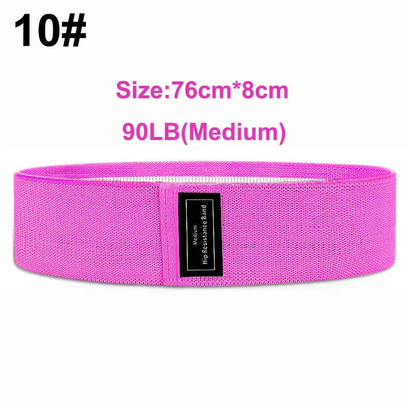 COYOCO Pull Strap Set Fabric Booty Bands Hip Circle Elastic Fitness Expander for Home Workouts Glute Legs Strength Training