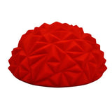 16cm Yoga Ball PVC Inflatable Massage Point Half Fit Ball Balance Trainer Stabilizer GYM Pilates Fitness Pineapple Massage Ball