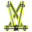 Highlight Reflective Straps Night Work Security Running Cycling Safety Reflective Vest High Visibility Reflective Safety Jacket
