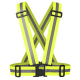 Highlight Reflective Straps Night Work Security Running Cycling Safety Reflective Vest High Visibility Reflective Safety Jacket