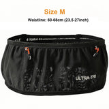 ULTRA-TRI Marathon Race Belt Bag Outdoor Sports Hydration Trail Running Jogging Cycling High Elastic Waist Bag