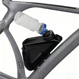 Fc35 F1 Bicycle Water Bottle, Hands-Free Frame Mounted Hydration System with Refill Port Integrated bento Box Water Cage