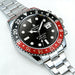 black red