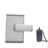 Acupressure Mat Sensi Massage Mat Pillow Set  applicator for Neck Foot Yoga Mat with Needle Back Cushion