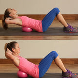 25cm Anti-Burst Yoga Ball - Heavy Duty PVC Core Training Ball for Pilates/Gym/Home, 1000KG Capacity (9 Inch)