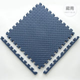 30*30cm Thicken Sports Gym Mat Protection EVA Leaf Grain Floor Mats Yoga Fitness Non-Slip Splicing Rugs Shock Room