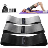 1pc/1 Set Fabric Resistance Hip Bands Glute Thigh Workout Circle for Squats Yoga Stretching Fitness Loops Gym Equipment