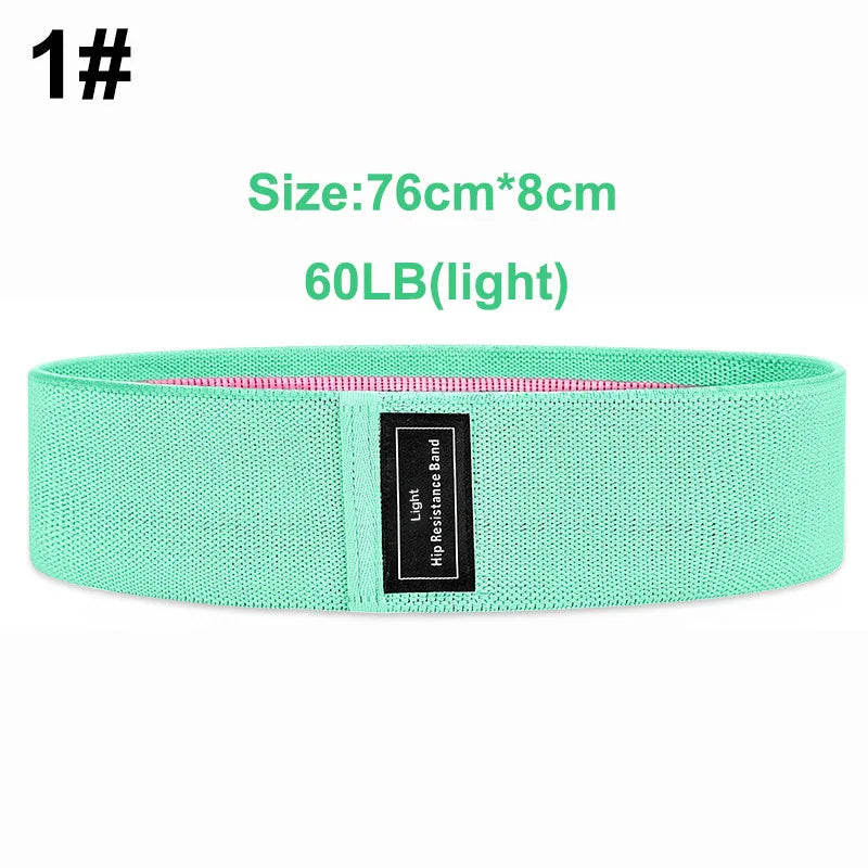 COYOCO Pull Strap Set Fabric Booty Bands Hip Circle Elastic Fitness Expander for Home Workouts Glute Legs Strength Training
