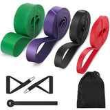 Exercise Resistance Bands Natural Latex Elastic Rubber Workout Fitness Equipment Expander Elastic Rubber Bands for Home Gym
