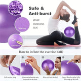 7Pcs/Set Pilates Ring Set, Magic Circle, Explosion-Proof Pilates Mini Ball, High Elastic Resistance Band, Yoga Wheat Tube Bal