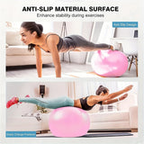 5pcs Yoga Ball Set for Gymnastics, Balance Training, Body Shaping and Thickening Durable Fitness Balls Home Fitness Supplies