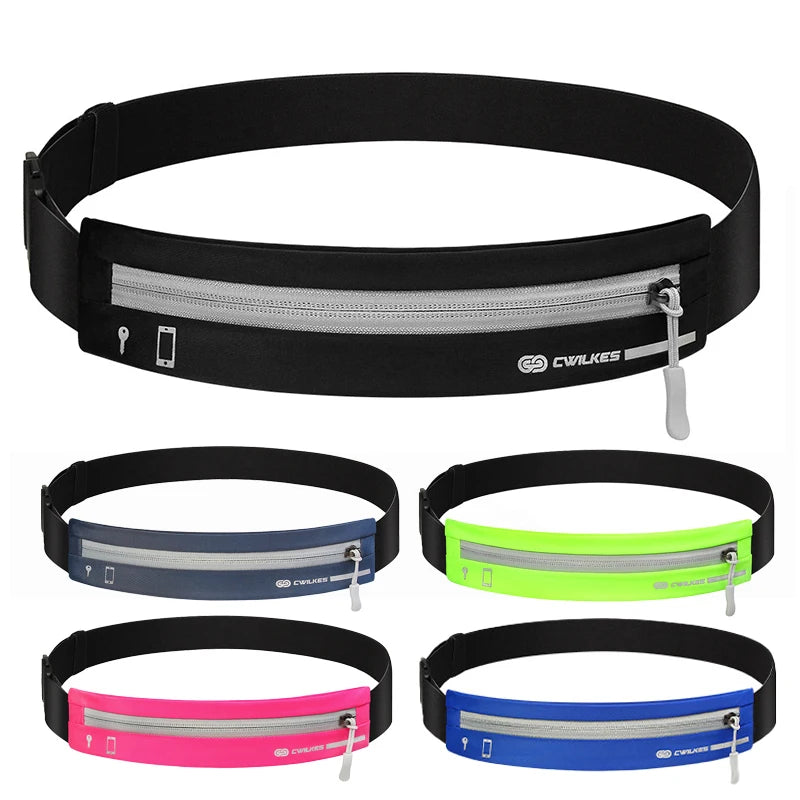 Women Running Belt Waist Bag Sports Fanny Pack Waterproof for Phone Men Gym Bags Pouch