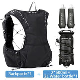 NEWBOLER 8L Outdoor Trail Running Backpack Ultralight Women Men Run Race Hydration Vest Marathon Bike Bag for Marathon Hiking