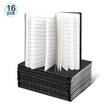 24PCS Kraft Notebooks, 3.5x5in Pocket Notebooks Blank Paper Small Pocket Journal Notepads  for School Office Home Travel Gifts