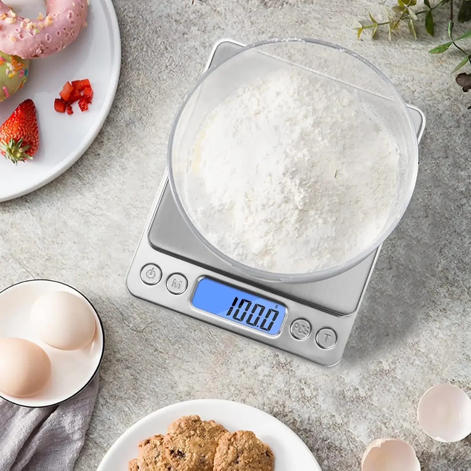 USB LCD Digital Jewelry 0.01g Mini Scale Smart Precision Electronic Pocket Portable Kitchen Food Scale Gram Weight Balance Scale
