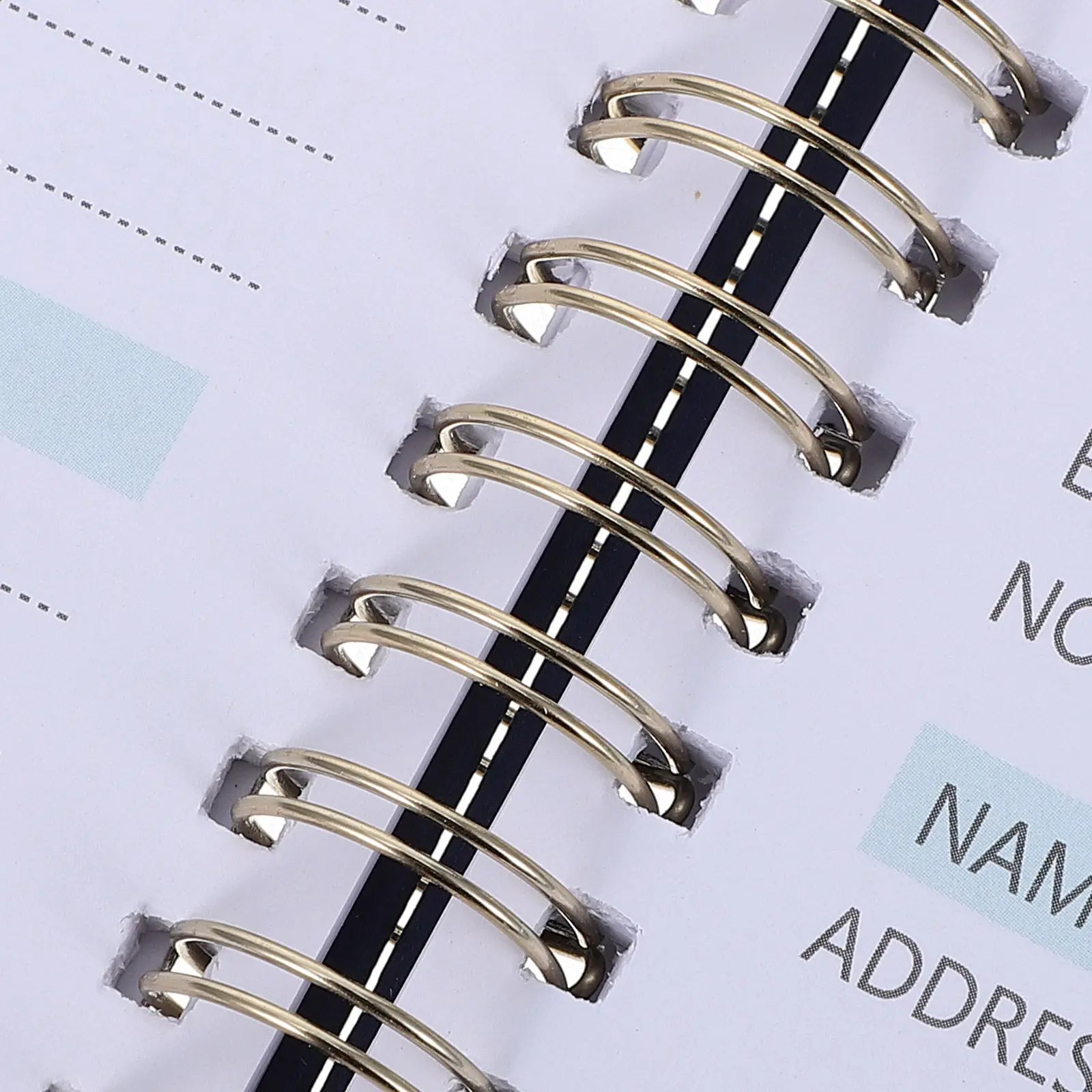 Address Phone Book with Alphabet Tabs Hardcover Spiral Notebook with A-Z Tab A6 Size Password Keeper Journal Notebook for Office