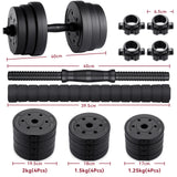 Adjustable Dumbbell Set, 20kg Dumbbell, Home Gym Weights