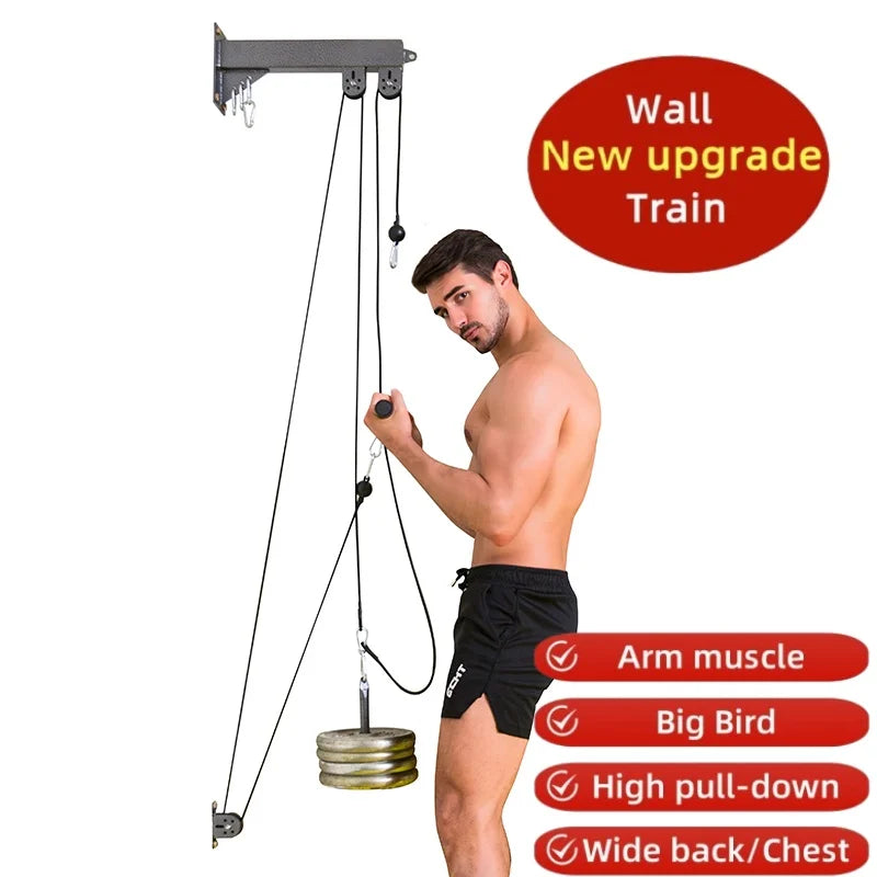Gantry Frame fitness equipment set combination home high pull-down large bird back chest and triceps muscles training