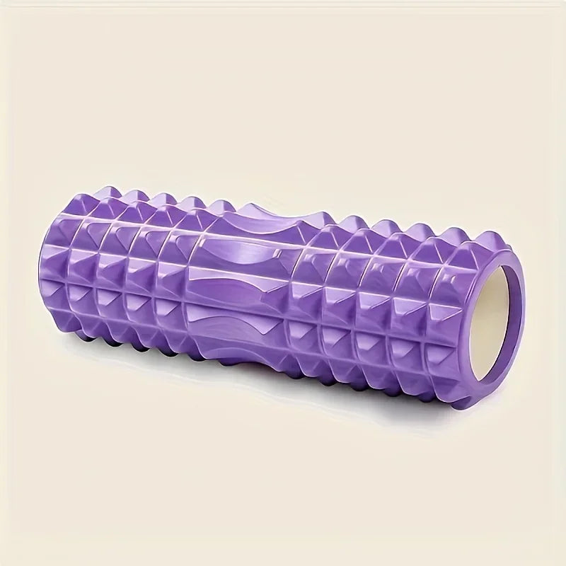 2026 New Exercise Fitness Hollow Roller Yoga Bar Massage Stick EVA Foam Bar Muscle Relaxation Thin Leg Exercise Roller