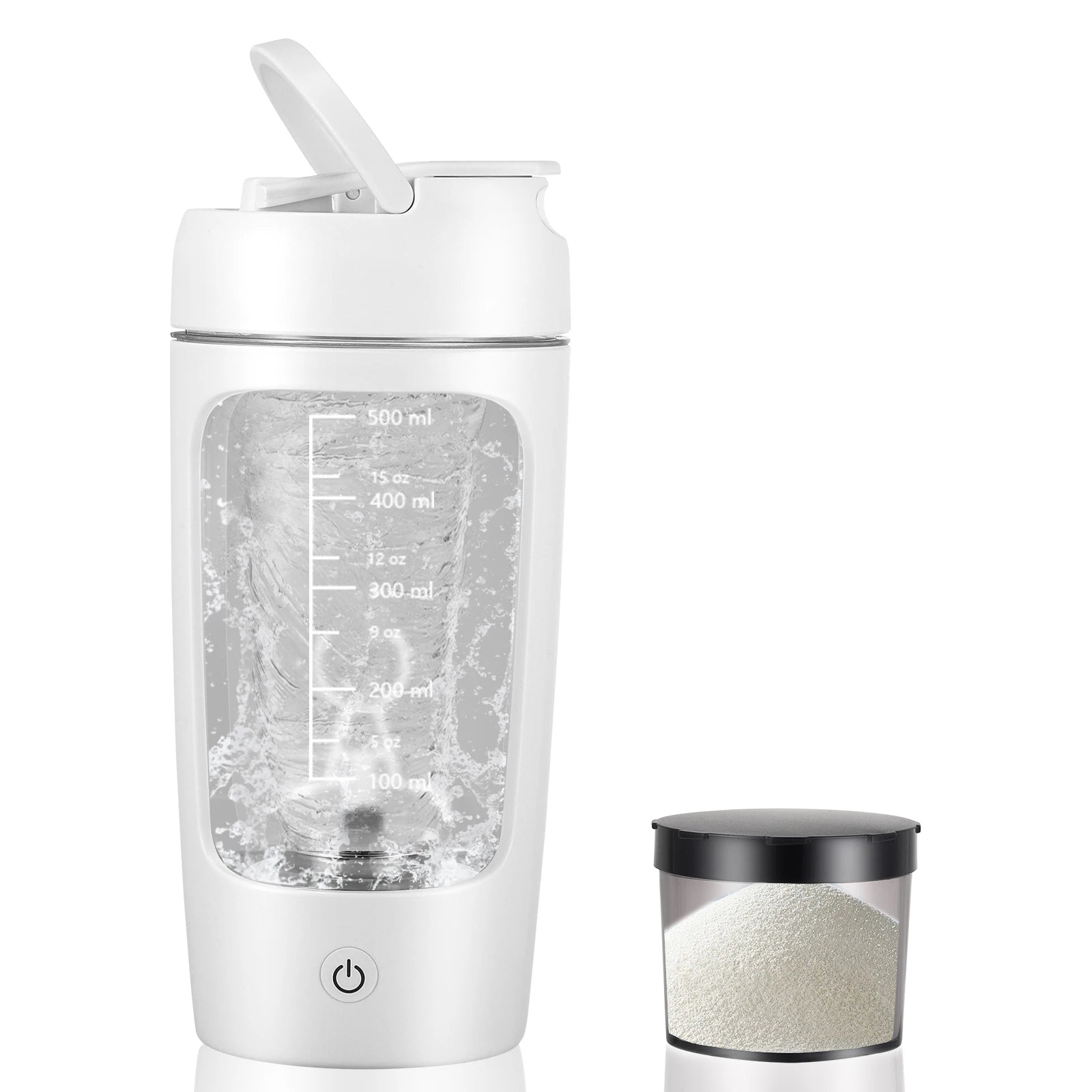 Electric Shake Cup Fully Automatic Mixing Cup Charging Milk Shake Sports Portable Protein Powder Shake Cup，650ml