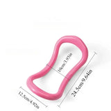 1PC Yoga Pilates Ring - TPE Resistance Circle for Full Body Stretch, Fascia Release & Joint-Friendly Strength Training Home Gym