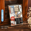 Pocket Notebook Cartoon Cat Japanese Style Notepad Portable Planner Journal Diary Kawaii Stationery School Supplies