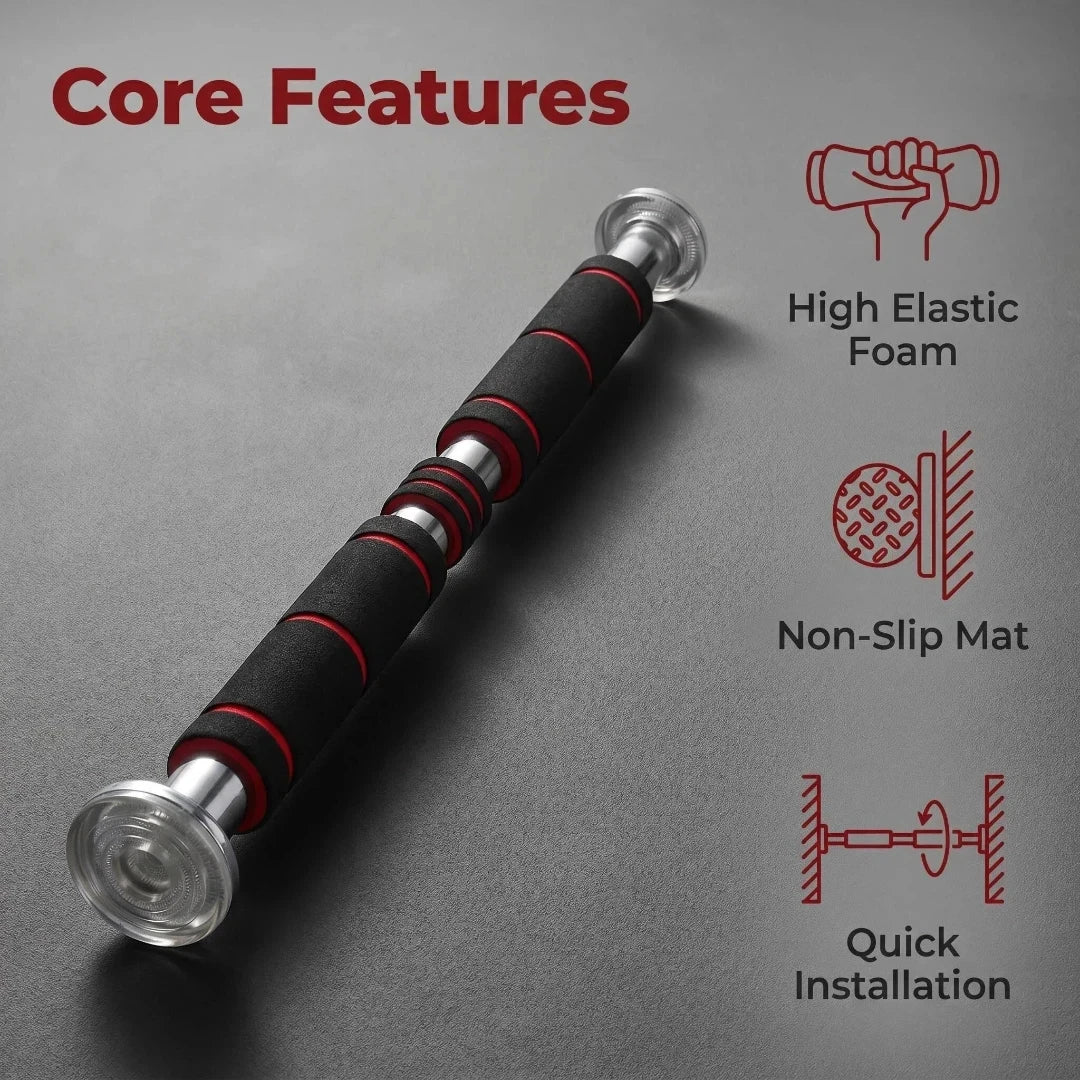 Home Fitness Horizontal Bar Pull-Up Device, a Special Fitness Equipment Designed for Fitness, with Adjustable Length Ranging from 60cm to 100cm Inches, Suitable for Individuals Performing Strength Training to Strengthen Their
