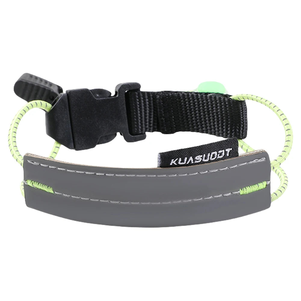 Reflective Cycling Pants Cuff Band High Visibility Bicycle Trouser Bands Adjustable for Night Walking Cycling Running