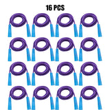 2/4/8/16Pcs Cotton Rubber Skipping Rope For Fitness Elementary School Cloth Braided Rope Fitness Student School Exercise