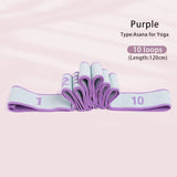 Kids Dance Stretch Band, 8/10/12-Segment Ballet Practice Elastic Band for Children, Latin Jazz Stretching Resistance Training