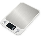 Digital Kitchen Scale Weighing Food Coffee Balance Smart Electronic Digital Scales Stainless Steel Design for Cooking and Baking