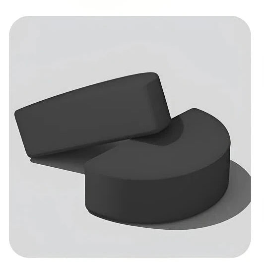 Half Round Yoga Block,Stretching Half Moon Balance Block AntiSlip for Workout Foot Core Strength Indoor Sports Training Home Gym