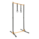 Portable Adjustable Pull Up Bar, Heavy Duty Pull Up Station with 400kg Load Capacity, Free Standing Pull Up Bar for Home Gym, Height Adjustable 160-215cm 11 Levels, Steel Construction, for Living Room Bedroom Balcony, Black Y