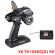 DumboRC X6 RC Transmitter 2.4G 6CH with X6FG / X6F/ X6DC / X6DCG Receiver for Rc Car Boat Tank RC Vehicle Model Toy Parts