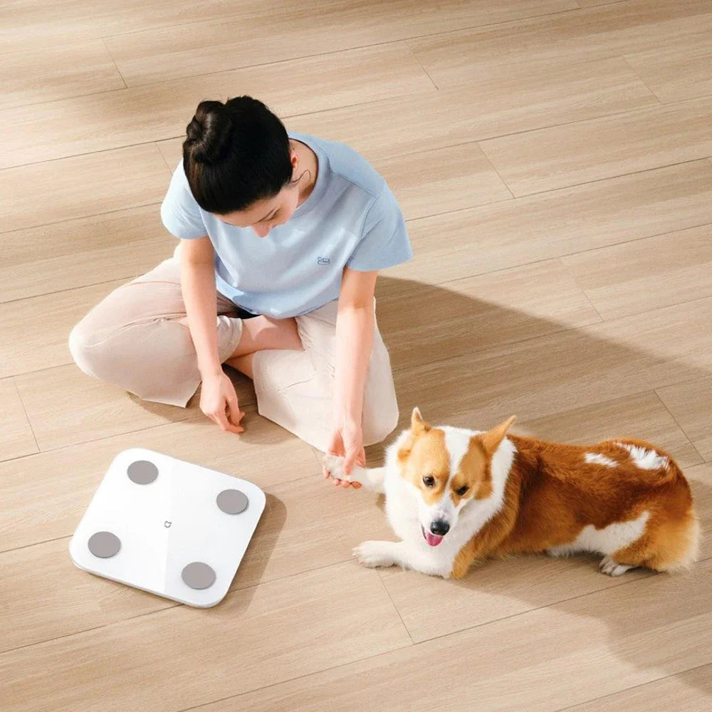 Mijia Body Fat Scale S400 Bluetooth5.0 Smart Home Body Composition Scale Max 150KG LED Display Dual Frequency Measurement