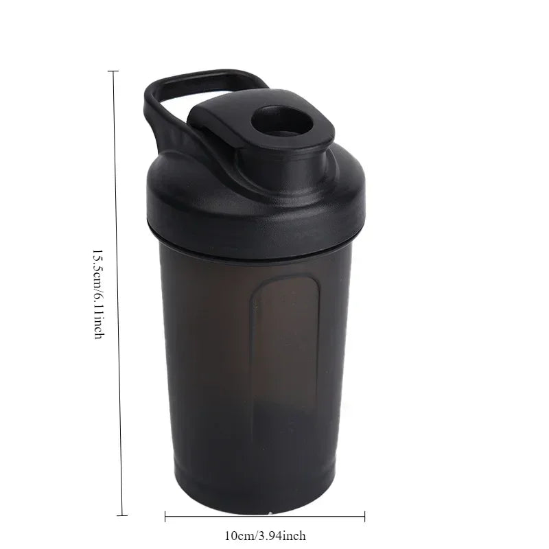 NEW Portable 300ml Protein Powder Shaker Bottle Leak Proof Water Bottle for Gym Outdoor Fitness Training Sport Mixing Cup Scale