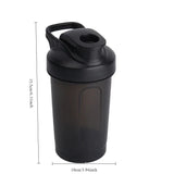 NEW Portable 300ml Protein Powder Shaker Bottle Leak Proof Water Bottle for Gym Outdoor Fitness Training Sport Mixing Cup Scale
