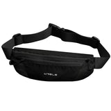 WRELS Outdoor Running Waist Bag Men Women Invisible Elastic Running Belt Hydration Waist Belt Bag Lightweight Sports Fanny Pack
