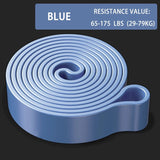 Exercise Resistance Bands Natural Latex Elastic Rubber Workout Fitness Equipment Expander Elastic Rubber Bands for Home Gym
