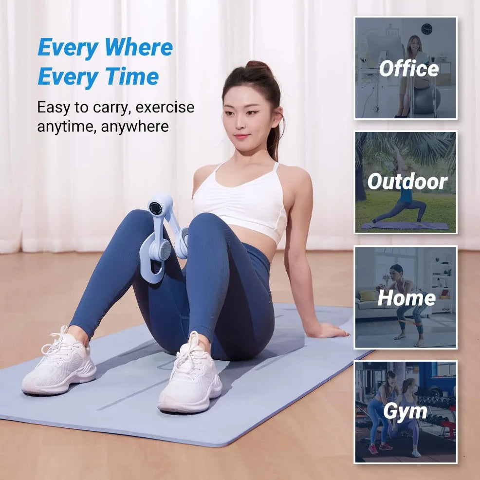 Thigh Trainer Pelvic Floor Muscle Trainer/Inner Thigh Exercise Workout Equipment Pilates Pelvic Floor Strengthen Device