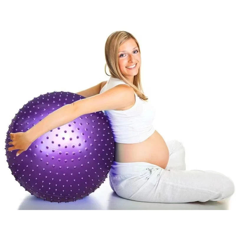 Yoga Pilates Balls Fitness Gym massage point Balance Exercise Workout Ball 65CM
