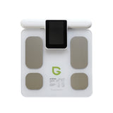 Smart 8 Electrode Body Composition Scale 29 Body Metrics App Sync BMI Body Fat Muscle Mass Analyzer Type-C Rechargeable