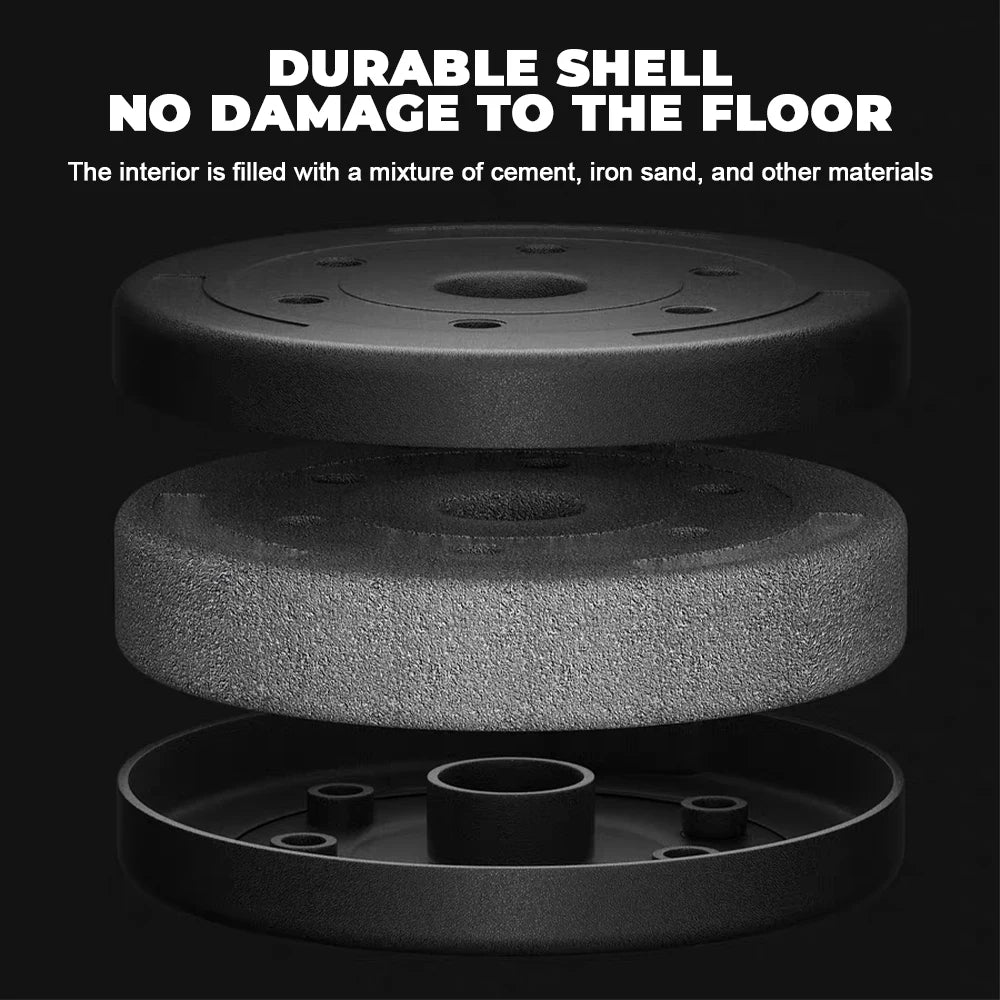 25kg Adjustable Dumbbell Set Sand-Filled Home Gym Equipment for Building Arm Strength And Muscle