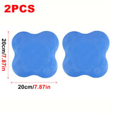 2Pcs Tpe Yoga Kneeling Mats Thickened Anti Slip Yoga Kneeling Protective Pad Sport Fitness Elbow Knee Mat Knee Flat Support