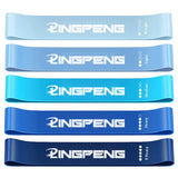 Yoga Resistance Band Rubber Bands 5 Fitness Elastic Bands Exercise Training for Pilates Extension Gym Home Exercise Equipment
