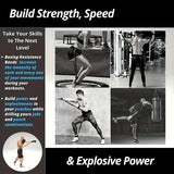 12-Piece Heavy Duty Resistance Boxing Training Set for MMA, Home Boxing & Taekwondo - Full Body Strength Equipment for Arms, Leg