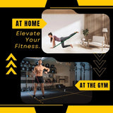 Exercise Resistance Bands Natural Latex Elastic Rubber Workout Fitness Equipment Expander Elastic Rubber Bands for Home Gym