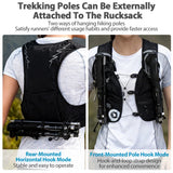 8L Breathable Hydration Vest Trail Running Backpacks Lightweight Cycling Run Jogging Marathon Backpack Riding Bike Climbing Bag