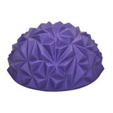 16cm Yoga Ball PVC Inflatable Massage Point Half Fit Ball Balance Trainer Stabilizer GYM Pilates Fitness Pineapple Massage Ball